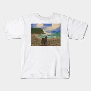 Newfoundland Dog Kids T-Shirt